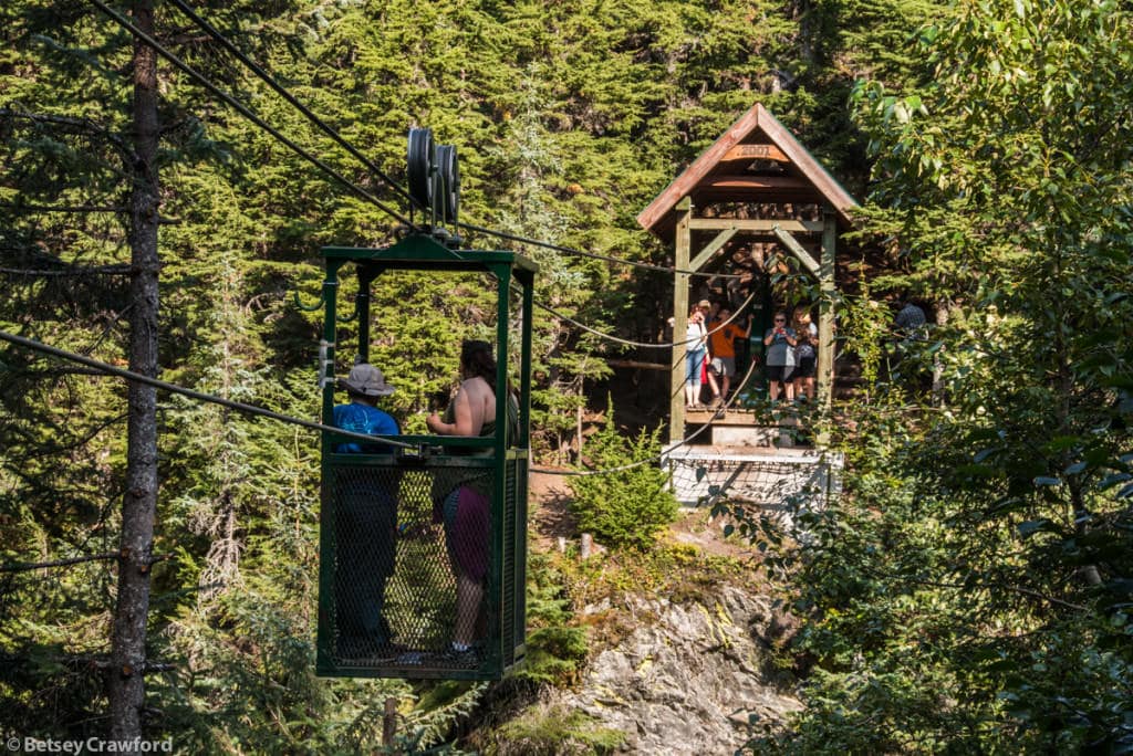 hand-tram-lower-Winner-Creek-trail-Girdwood-Alaska-by-Betsey-Crawford