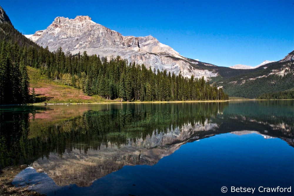 Saving half earth: Emerald Lake, Yolo National Park, British Columbia, Canada by Betsey Crawford