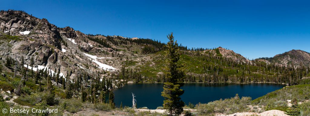 Round Lake, Sierra Nevada Mountains, California by Betsey Crawford